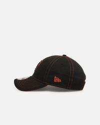 New Era San Francisco Giants 'Contrast Stitch' 9TWENTY Strapback Official Team Colour