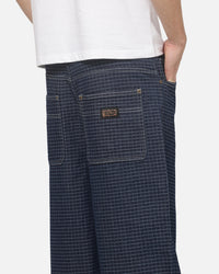 Carre Grid Solace Jeans Stone Blue