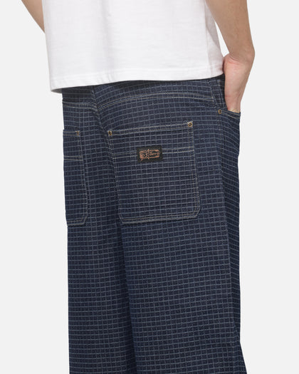 Carre Grid Solace Jeans Stone Blue