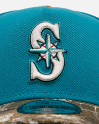 New Era Seattle Mariners 'Realtree Visor' 9FORTY A-Frame Snapback Official Team Color