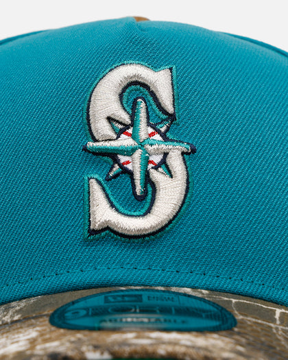 New Era Seattle Mariners 'Realtree Visor' 9FORTY A-Frame Snapback Official Team Color
