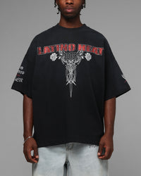 Loiter X WWE Eddie Guerrero Vintage T-Shirt Black