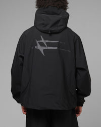 Loiter Ultra Hybrid Windbreaker Jacket Black
