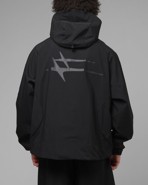 Loiter Ultra Hybrid Windbreaker Jacket Black