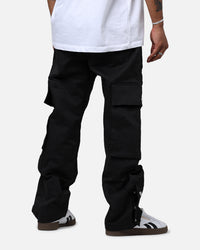Diet Starts Monday Nylon Cargo Pants Black