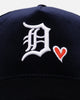 New Era Detroit Tigers 'Velvet Hearts' 9FORTY A-Frame Snapback Blue