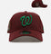 New Era Washington Nationals 'Frosted Burgundy' 9FORTY A-Frame Snapback Burgundy