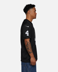 Nike Derek Carr #4 Limited Jersey Black