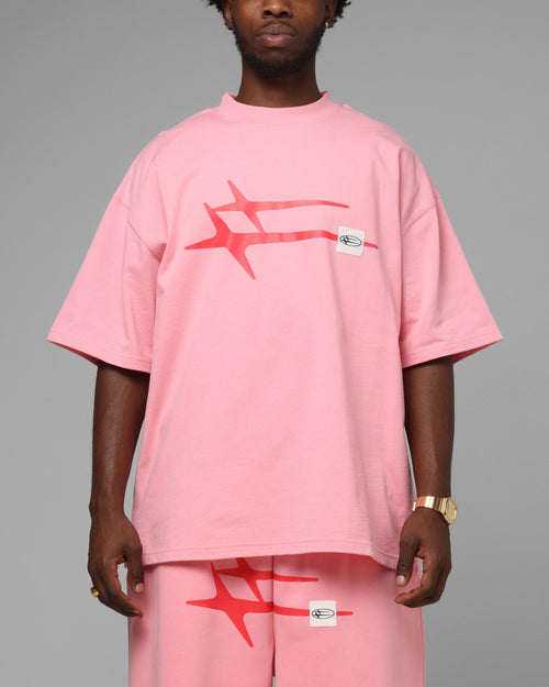 Loiter Hybrid Premium T-Shirt Pink