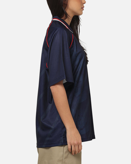 Majestic Athletic England Mesh Jersey Navy