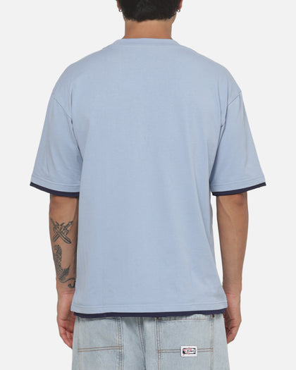 Carre Phys Ed 2 Tone T-Shirt Light Blue