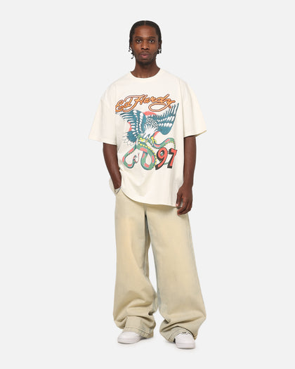 Ed Hardy Hardy Motors T-Shirt Off White