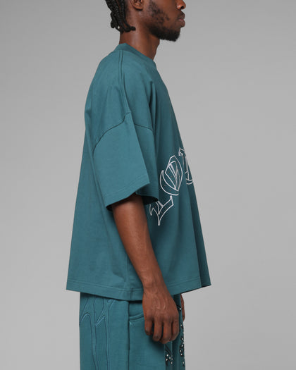 Loiter Destruct T-Shirt Teal