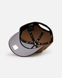 New Era Detroit Lions 'Thanksgiving Football' 9FORTY A-Frame Snapback Khaki
