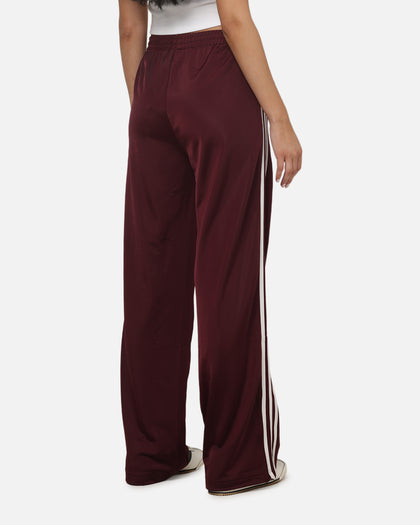 Adidas Women's Firebird Trackpants Maroon/Cream