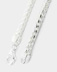 House Of Auric 3.7mm Franco Bracelet Sterling Silver