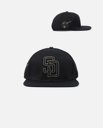 Pro Standard San Diego Padres 'Black & Gold' Snapback Black/Gold
