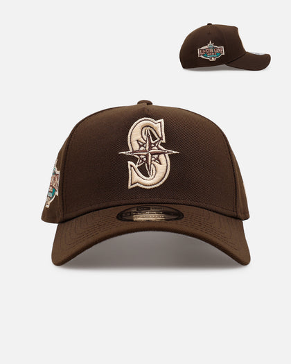New Era Seattle Mariners 'Stay Classy' 9FORTY A-Frame Snapback Walnut