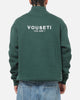 Vouseti The OG Quarter Zip Crewneck Forest Green