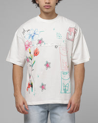 Loiter Hand Drawn T-Shirt Off White