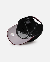 New Era San Diego Padres 'Burgundy Hearts' 9FORTY A-Frame Snapback Black/Maroon