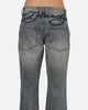 Ed Hardy Faded Bootcut Jeans Dirty Denim
