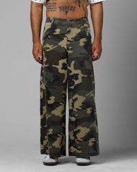 Loiter Skate Jeans Washed Camo