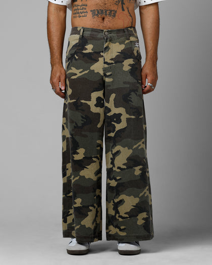 Loiter Skate Jeans Washed Camo
