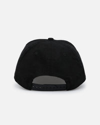 New Era Los Angeles Chargers 'Corduroy Suede' Pre-Curved Golfer Snapback Washed Black