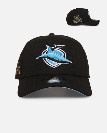 New Era Cronulla Sutherland Sharks '2025 NRL Vegas Round' 9FORTY A-Frame Snapback Official Team Colour