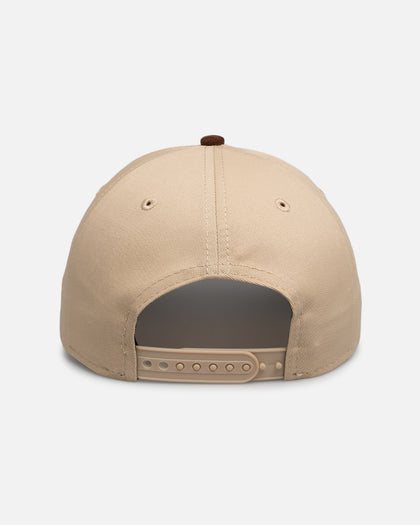 New Era Boston Red Sox 'Oat Brown Suede' 9FORTY A-Frame Snapback Brown