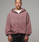 American Thrift Zip Hoodie Oxblood