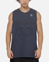 Mitchell & Ness New York Knicks Patrick Ewing Summer Tank Navy
