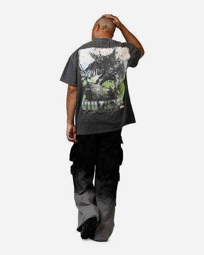 Goat Crew Marvel Villians Vulture Heavy T-Shirt Black Wash