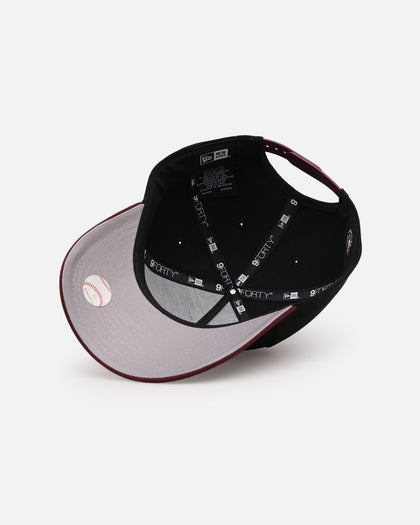 New Era Washington Nationals 'Burgundy Hearts' 9FORTY A-Frame Snapback Black/Maroon