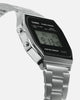 Casio A158WEA-1D64 Watch Silver/Black