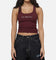 Ed Hardy Women's Signature Rhinestone Tank Plum