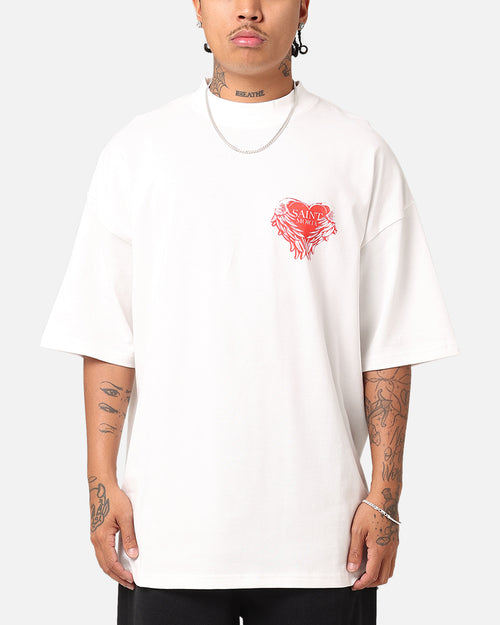 Saint Morta Angelic Heart T-Shirt Off White