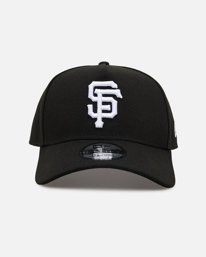 New Era San Francisco Giants 'Easy Black and White' 9FORTY A-Frame Snapback Black/White