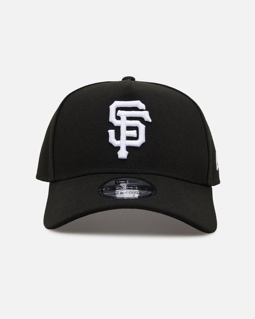 New Era San Francisco Giants 'Easy Black and White' 9FORTY A-Frame Snapback Black/White
