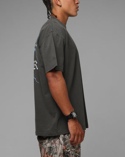 Loiter Frontier T-Shirt Black Wash