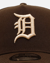 New Era Detroit Tigers 'Stay Classy' 9FORTY A-Frame Snapback Walnut