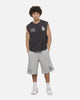 Majestic Athletic Los Angeles Dodgers Blackletter Fleece Shorts Light Marle Grey