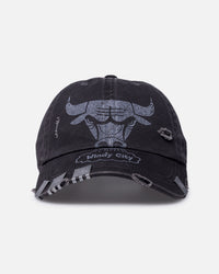 Mitchell & Ness Chicago Bulls 'It's Over' Dad Fit Strapback Black