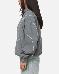 Mitchell & Ness Las Vegas Raiders Nylon Tracksuit Jacket Grey