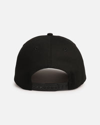 New Era New York Yankees 'Canvas Leather' 9FORTY A-Frame Snapback Black