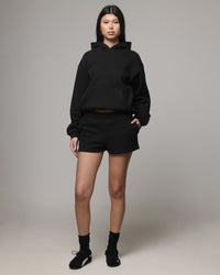 American Thrift Women's Fleece Shorts Black