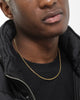 NXS 2.7mm Diamond Cut Curb Chain Gold