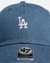 47 Brand Los Angeles Dodgers 'Baserunner' 47 Clean Up Strapback Denim