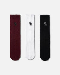 Saint Morta Athltc 3 Pack Socks Multi